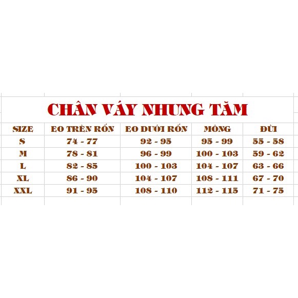 chân váy chữ a ngắn lưng cao công sở BIGSIZE nhung tăm FATTYTA | BigBuy360 - bigbuy360.vn