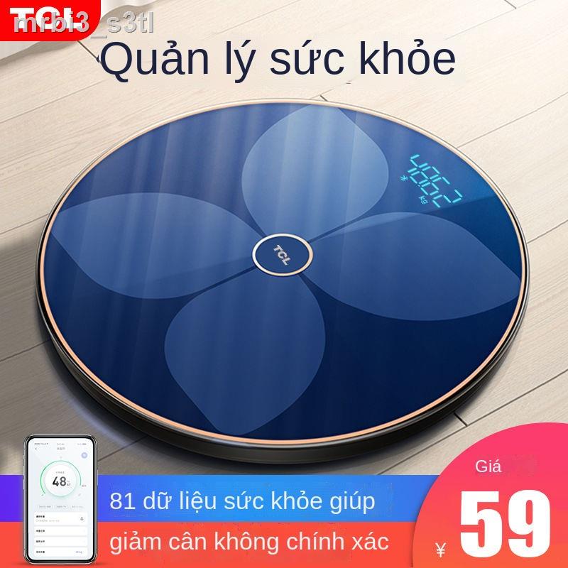 ❍▪▤TCL cân điện tử gia đình tính phí chính xác ký túc xá nhỏ béo trọng lượng cơ thể