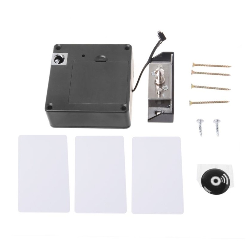 Ổ Khóa Cửa Tủ Vô Hình Cảm Biến Ẩn Không Chìa RFID