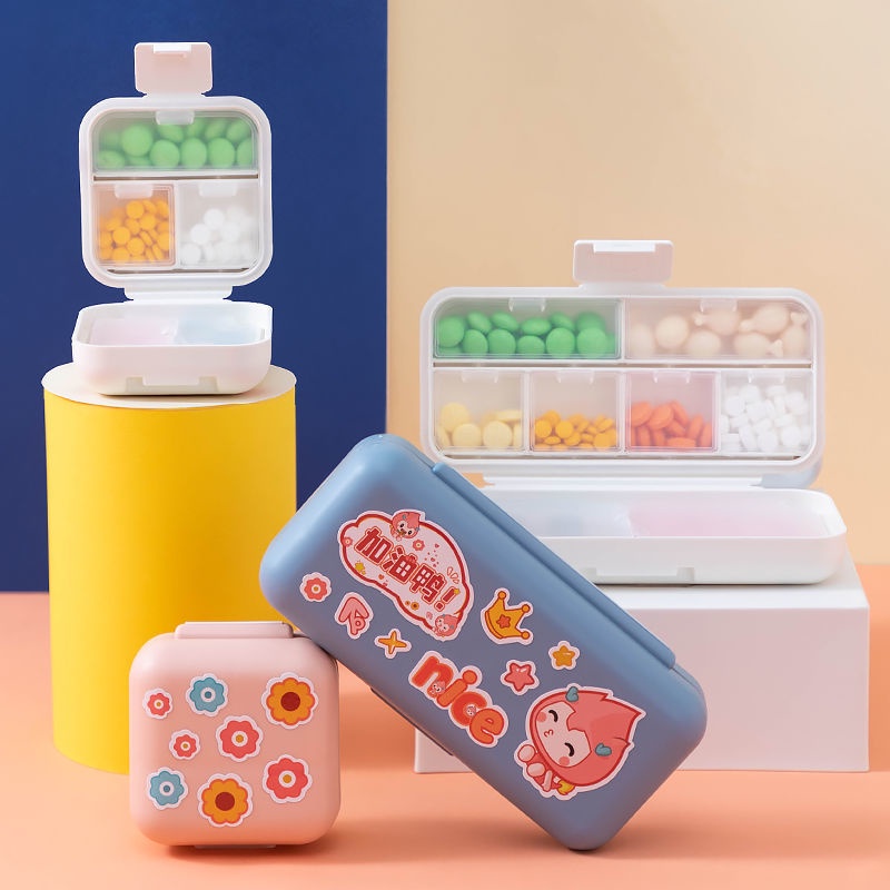 Hộp đựng thuốc/ trang sức mini chống ẩm tiện dụng