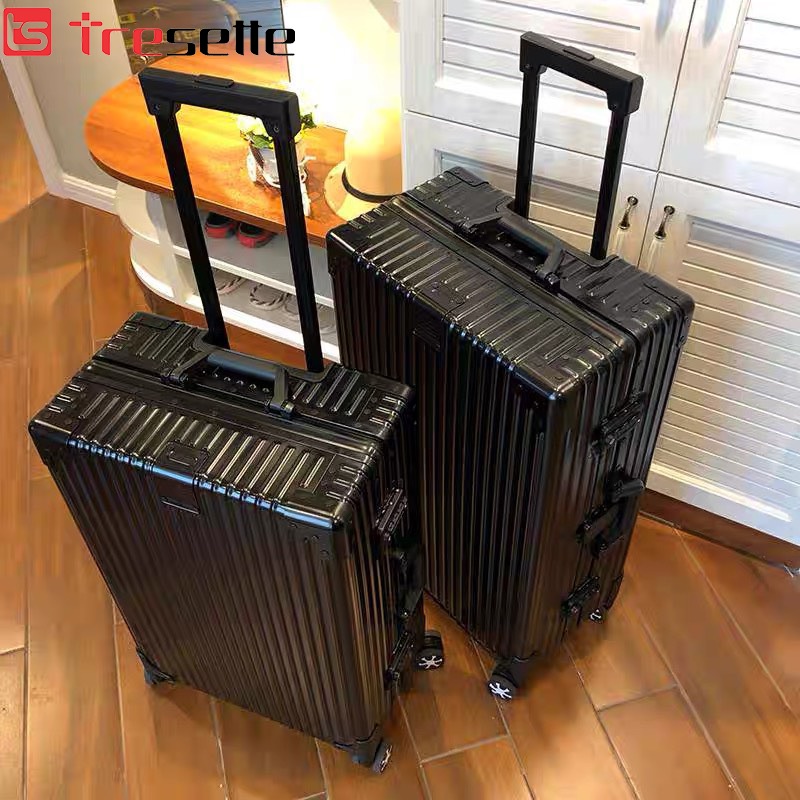 FREESHIP [SIZE 24 INCH] Vali khoá sập vỏ làm bằng hợp kim Magie hoàn toàn bằng nhôm nhập khẩu Hàn Quốc TRESETTE TSL 2228