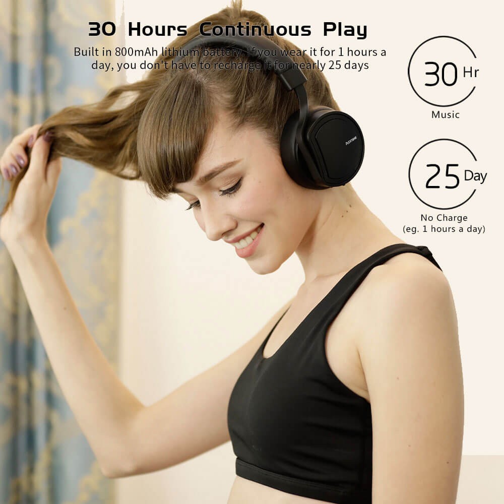 Tai Nghe Bluetooth Plextone BT270 Tích hợp bộ nhớ trong 8gb -DC3425