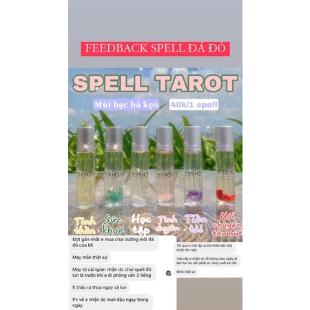 SPELL TAROT ĐÁ PHONG THUỶ