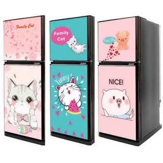 Decal dán trang trí tủ lạnh siêu cute (60 x 1m3)