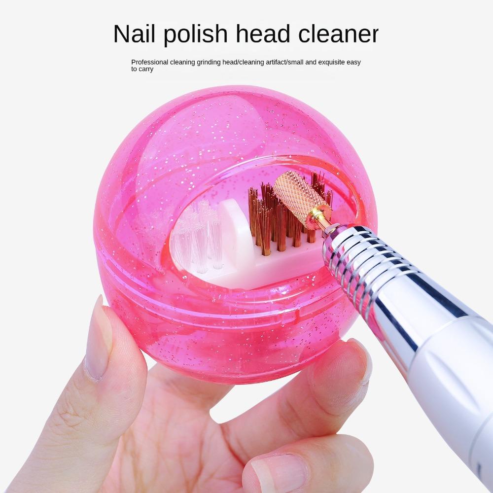 ROSE Cọ Vệ Sinh Đầu Mài Móng Tay Ốp