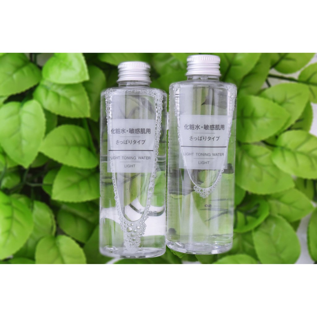 Nước Hoa Hồng MUJI 💖FREESHIP💖 Nước Hoa Hồng Muji Light Toning Water Dành cho Da Dầu Hỗn Hợp