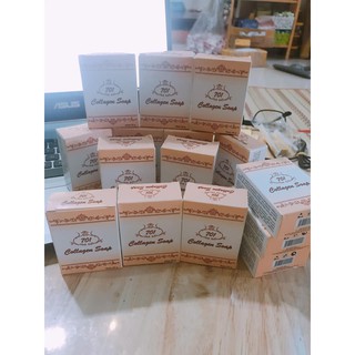 Xà phòng rửa mặt collagen plus vit e