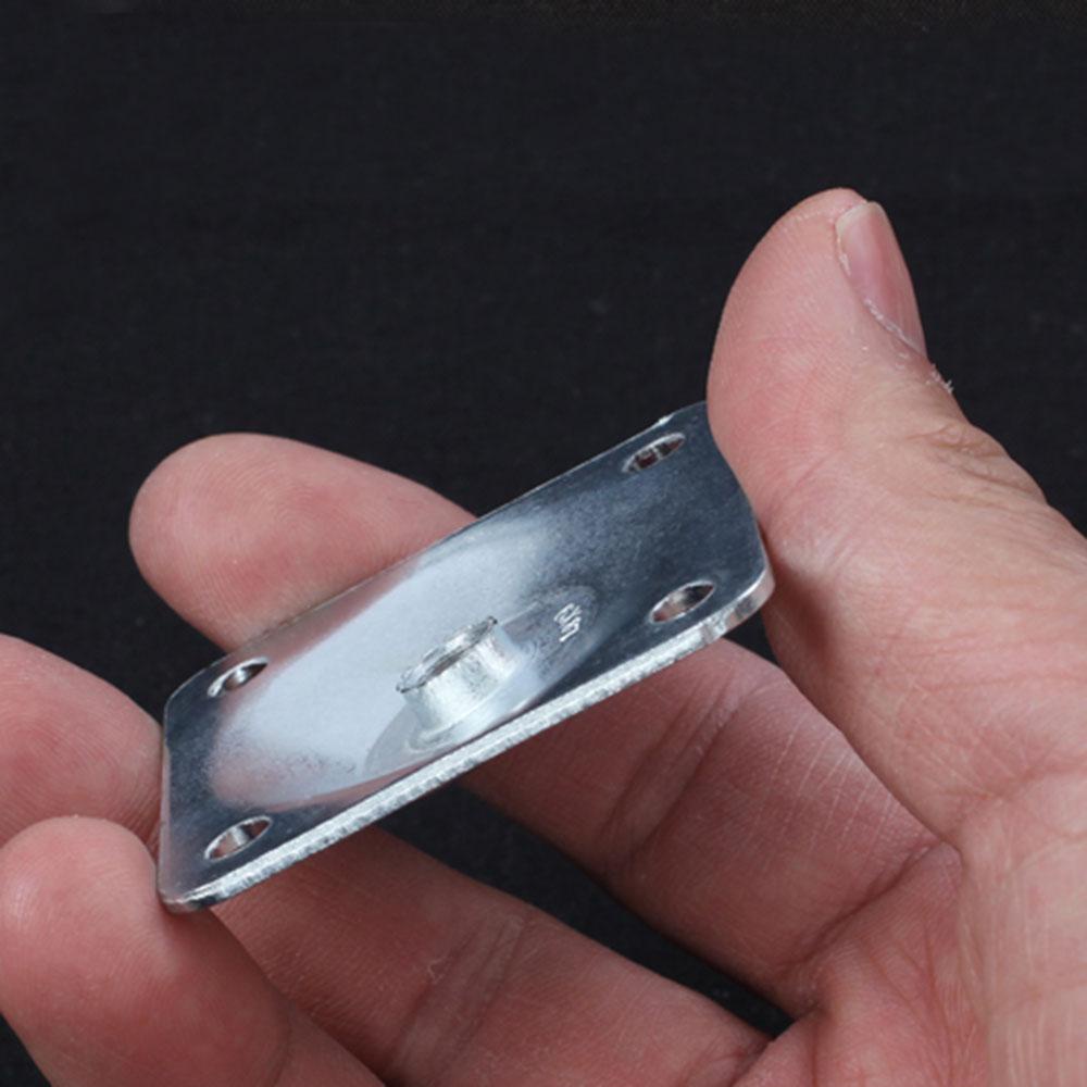 Bộ 4 Chân Ghế Sofa Kèm Ốc Vít Và Bu Lông Hình Chữ T M8 Mạ Bạc Màu Ngà