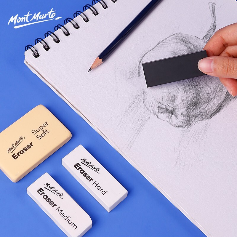 Bộ 4 Gôm Tẩy Chuyên Nghiệp Mont Marte - Artist Erasers Signature 4pc - MAXX0005