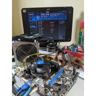 Combo main h81, ram 16gb, chip i5 4570, nguồn, ssd