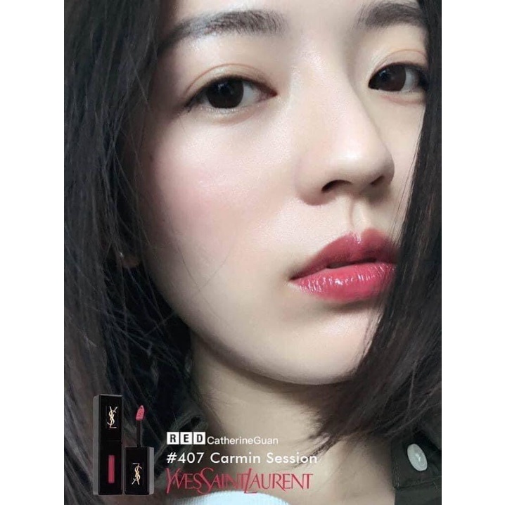 Son Kem YSL Vinyl Cream Lip Stain #407
