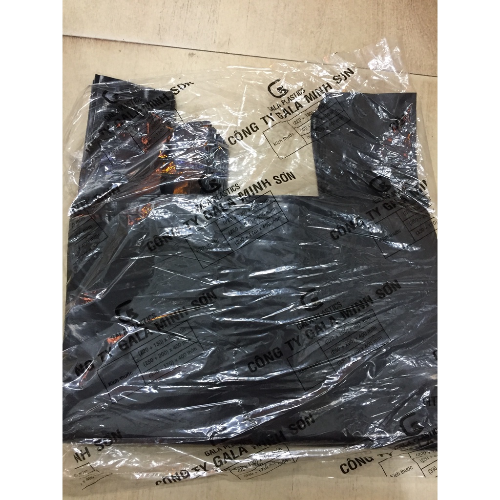 1kg Túi bóng đen bọc đồ loại đẹp