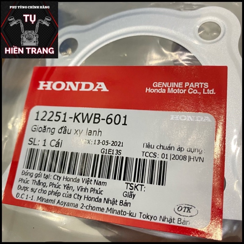 RON NHÔM ĐẦU NÒNG - ĐẦU QUY LÁT HONDA WAVE 110cc CÁC ĐỜI CHÍNH HÃNG