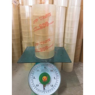 XẢ KHO - Băng keo trong 200yards đủ 2kg loại xịn 1 cây 6 cuộn