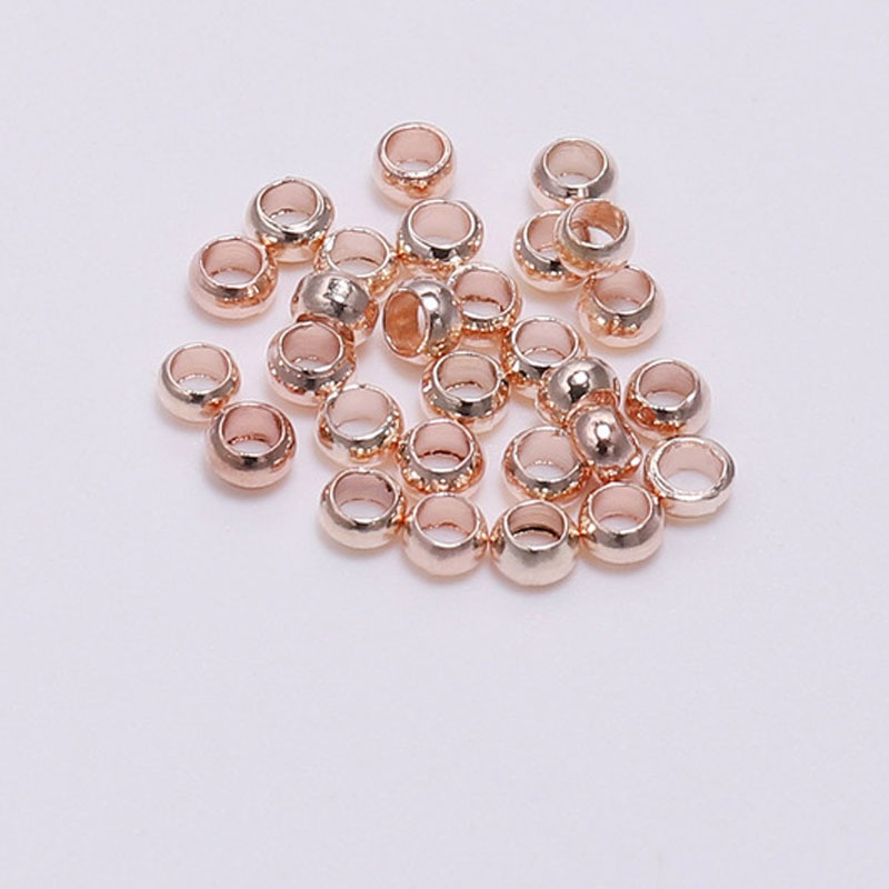 Phụ kiện trang sức  - Gói 100 hạt định vị cố định dây chốt cho chuỗi vòng