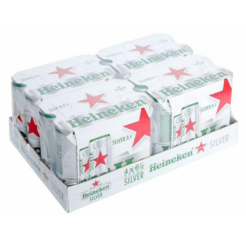 (Giao hỏa tốc ) Combo 3 Thùng bia Heineken 24 lon 330ml