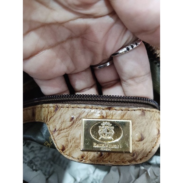 Túi Bally da đà điểu