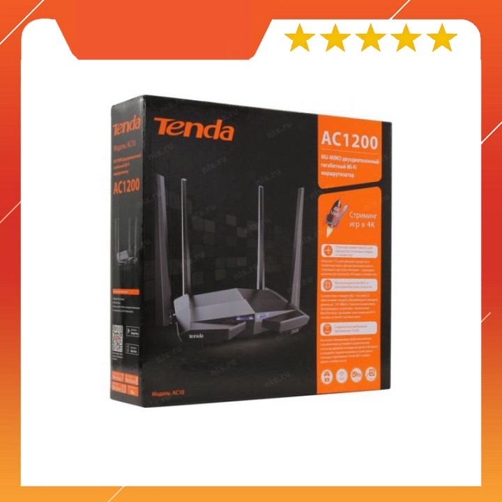 XẢ KHO -  Thiết Bị Phát Wifi Tenda AC10U Chuẩn AC1200 BTC01