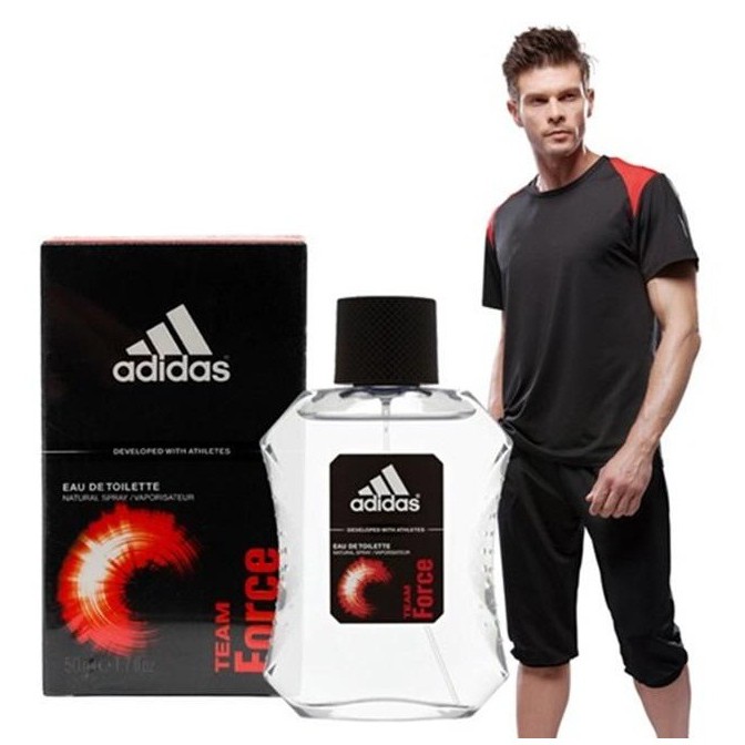 Nước Hoa Nam 100ml Adidas Team Force, 100% Chính Hãng, TAT Cung Cấp Và Bảo Trợ.