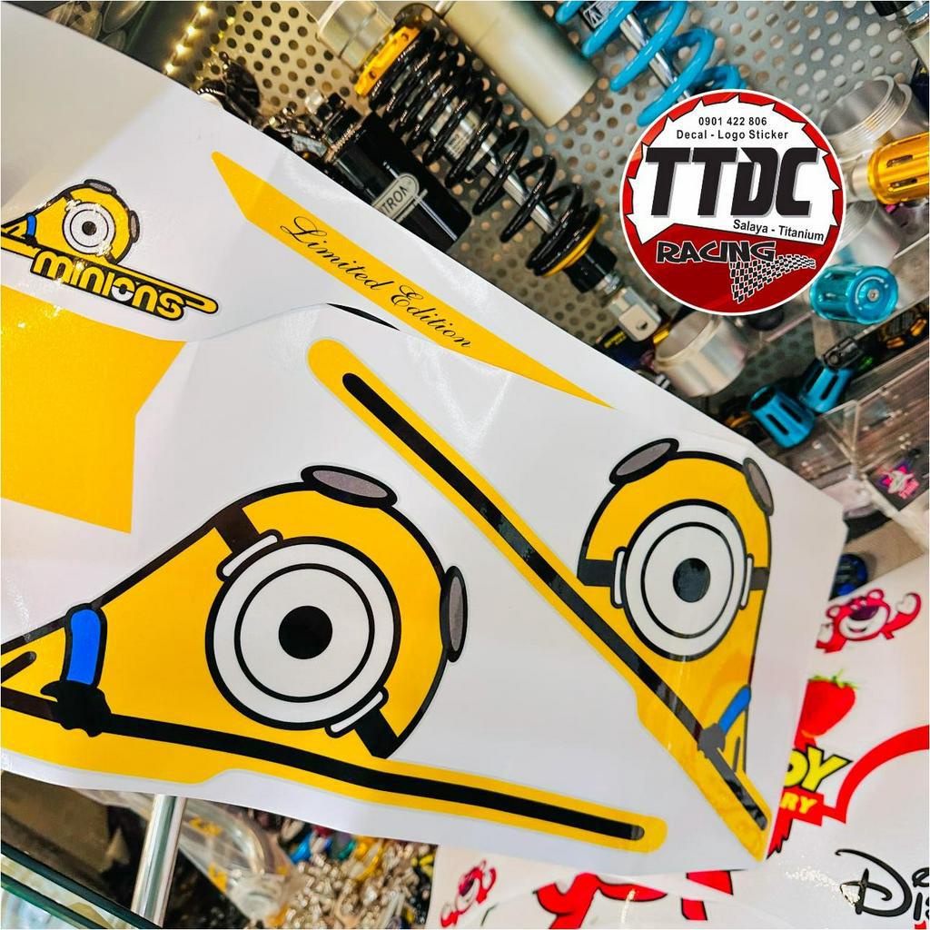 Tem Scoopy Minions Camay phiên bản Limited Edition chất liệu camay nhũ kim cao cấp ✌🤘