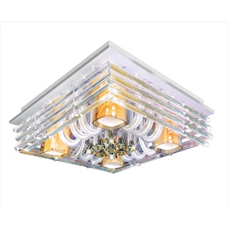 Đèn mâm trang trí ốp trần đổi màu netviet nc 7159 mp3 led