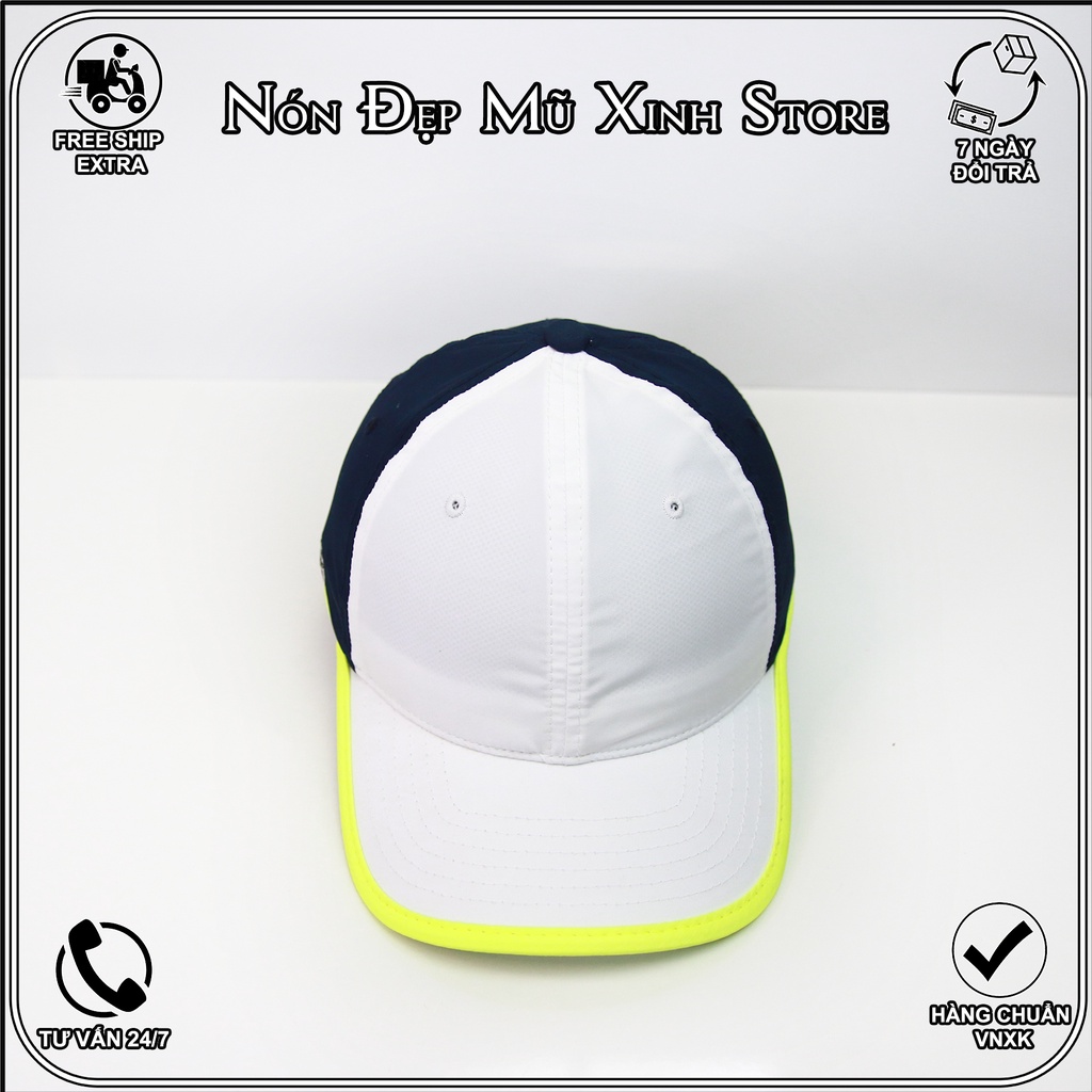 Nón lưỡi trai lacos.te vải dù siêu thoáng mát. chất liệu cao cấp,thời trang  phom mềm,đường may tinh tế