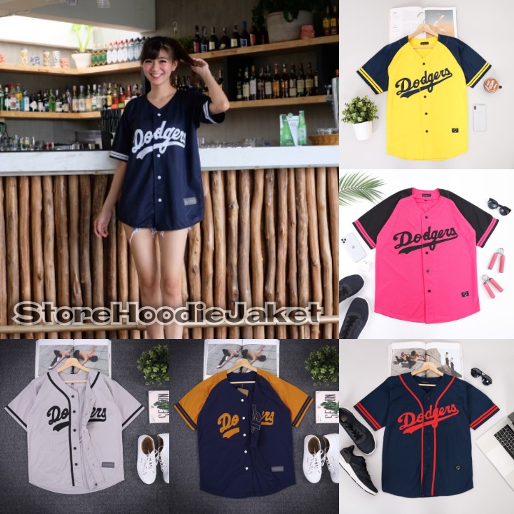 Dodgers Áo Bóng Chày JERSEY Chất Lượng Cao