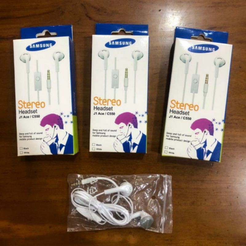 Handfree Samsung J1 Ace Seal Fc Great Sound