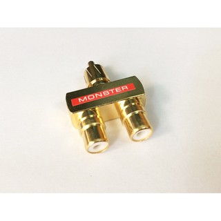 RẮC CHIA RCA 1 RA 2 MONSTER  (1 CHIẾC )