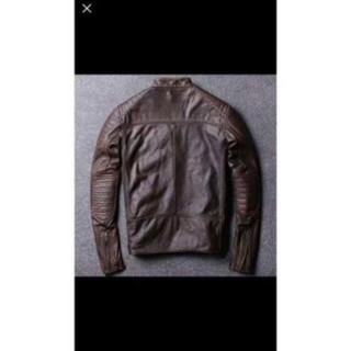 Áo da bò jacket biker - NDD leather