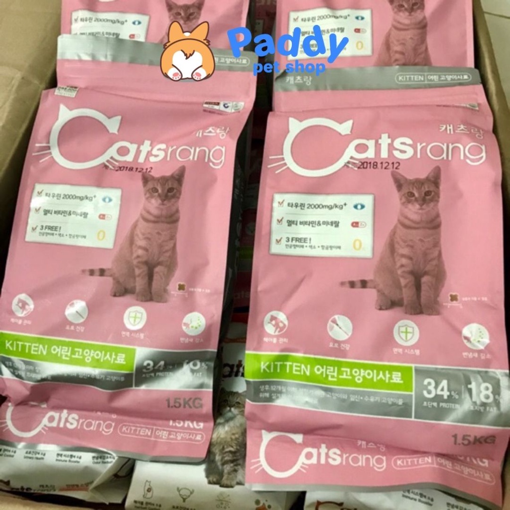Hạt Catsrang Cho Mèo (Nhập khẩu Hàn Quốc)