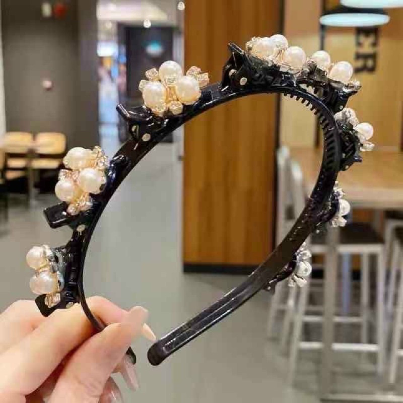Bờm Tóc Hoa Có Kẹp Giữ Tóc Tạo Độ Phồng Siêu Xinh, Xược Tóc Hót Tiktok