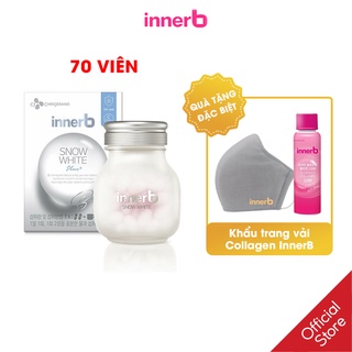 Viên Uống Bổ Sung Vitamin C Làm Trắng Sáng Da InnerB Snow White 70 viên