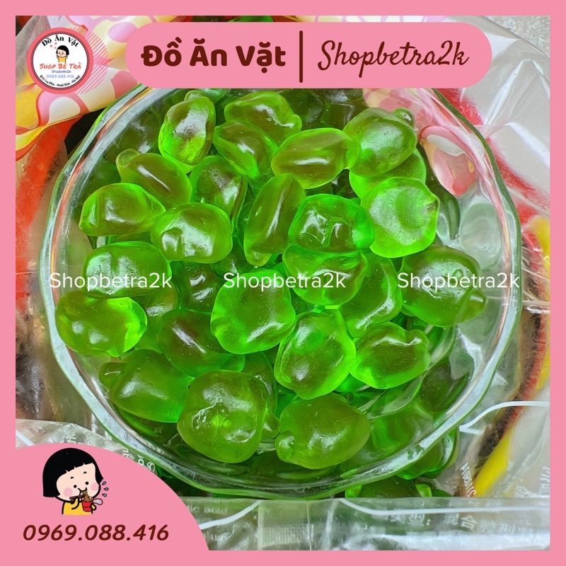 Kẹo chip dẻo trái cây các hình cute |100gr|