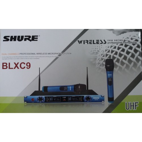 Mic không dây cao cấp SHURE-BLXC9