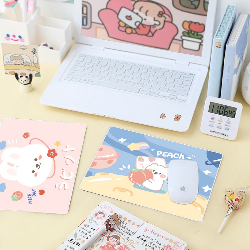 Tấm lót chuột chống trượt họa tiết đáng yêu dành cho học sinh