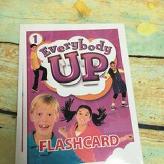 Thẻ Flashcard Everybody Up (khổ A5 in 2 mặt)