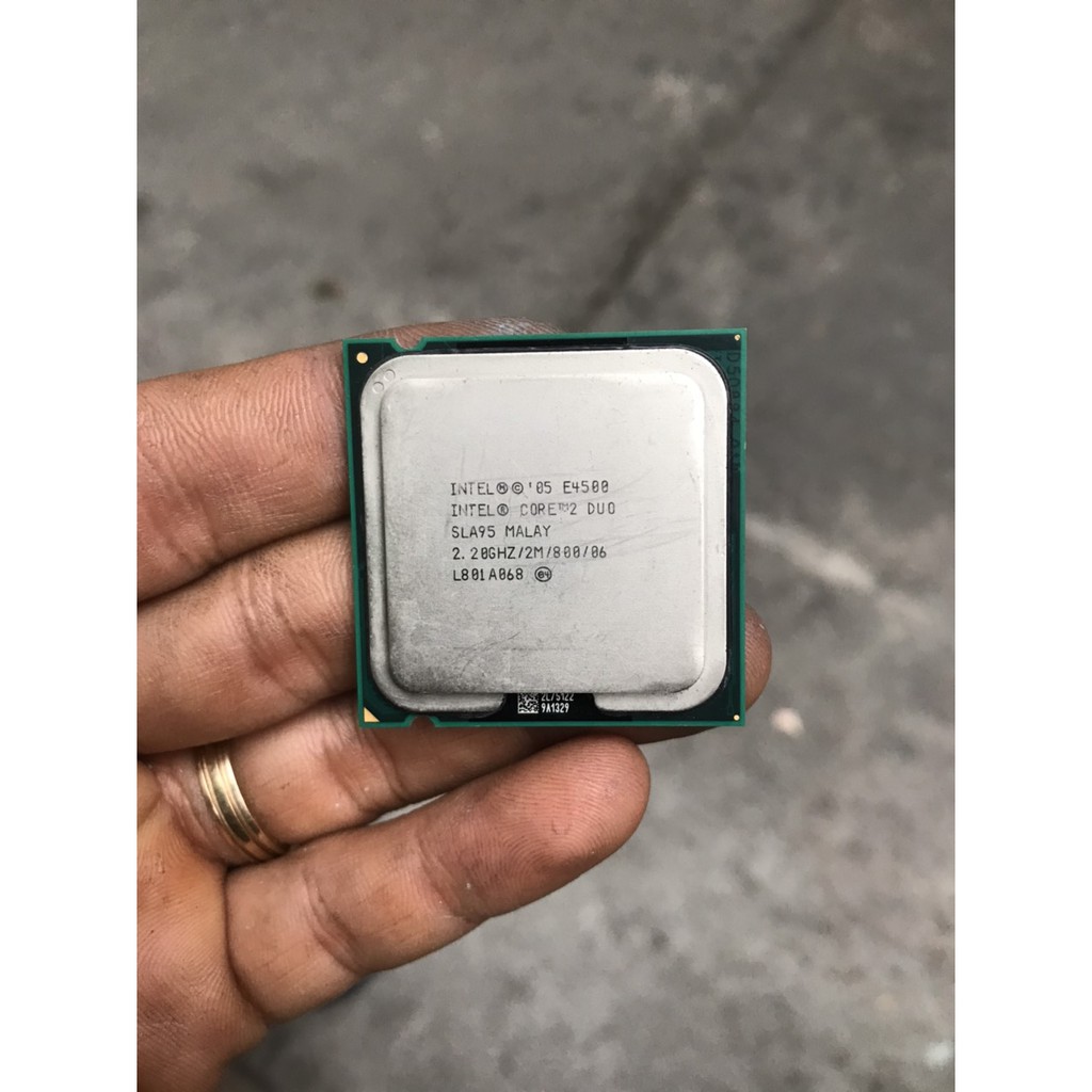 tặng keo - bộ vi xử lý CPU Intel Core 2 Duo E4400 E4500 E4600 E6320 E6550 E6750 E7400 E8500 socket 775 ốc