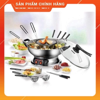 Nồi lẩu nướng điện 2in1 unold - nhập đức - top sp bán chạy nhất!