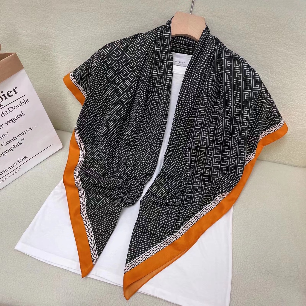 Khăn Choàng Vuông 110 * 110cm Thời Trang Cho Nữ WJ1133-21