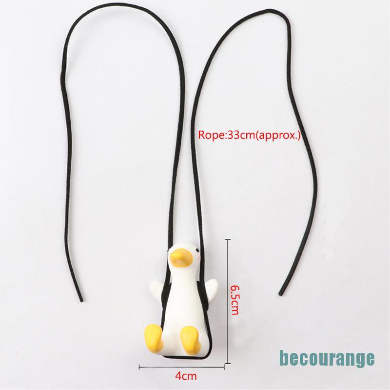 Phụ Kiện Treo Gương Chiếu Hậu Xe Hơi Hình Chú Vịt Dễ Thương