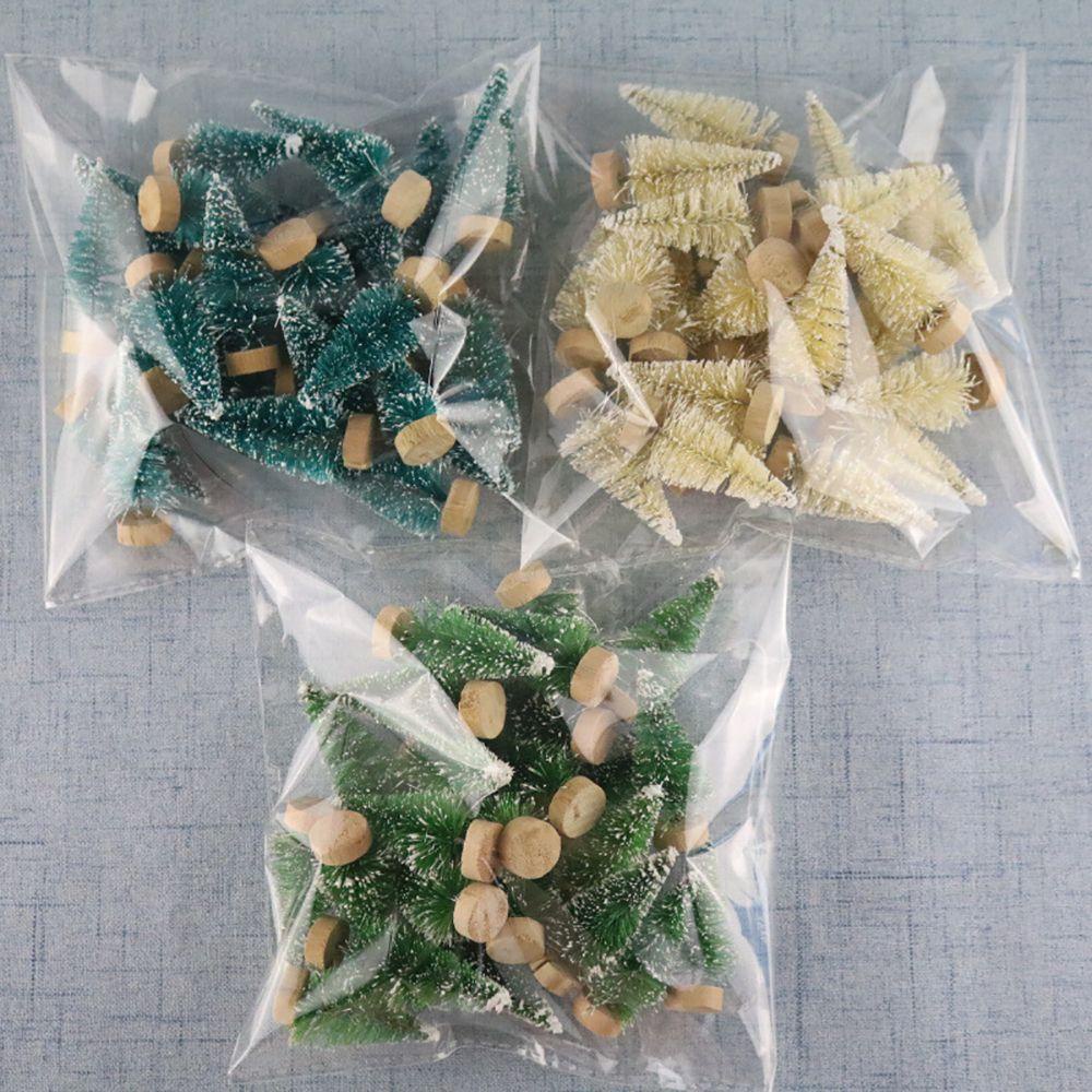 Set 24 Cây Thông Noel Mini Xinh Xắn|Cây Tuyết Tùng Trang Trí Giáng Sinh