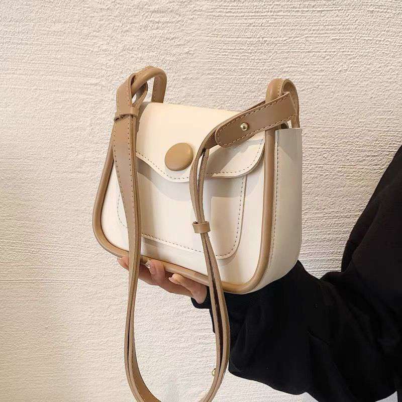 Túi đeo chéo nữ kẹp nách đeo vai cúc bấm phong cách Hàn Quốc HQ 225