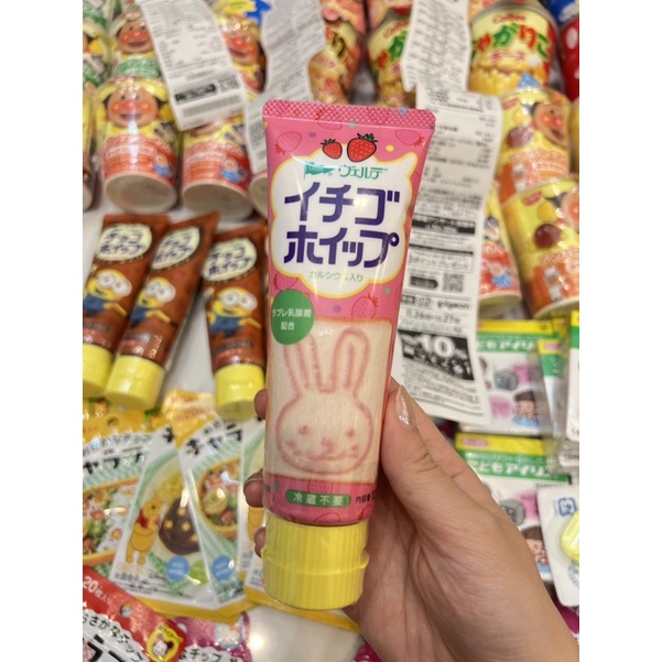 Sốt trét bánh mì Kewpie Minion Nhật cho bé 12M+ bay air 100gr