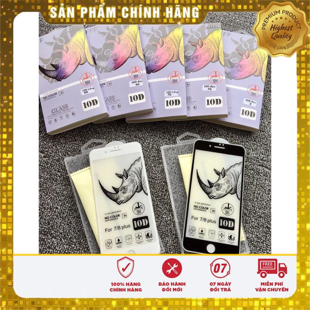 Cường Lực Full Màn 10D Tê Giác tất cả các dòng iPhone