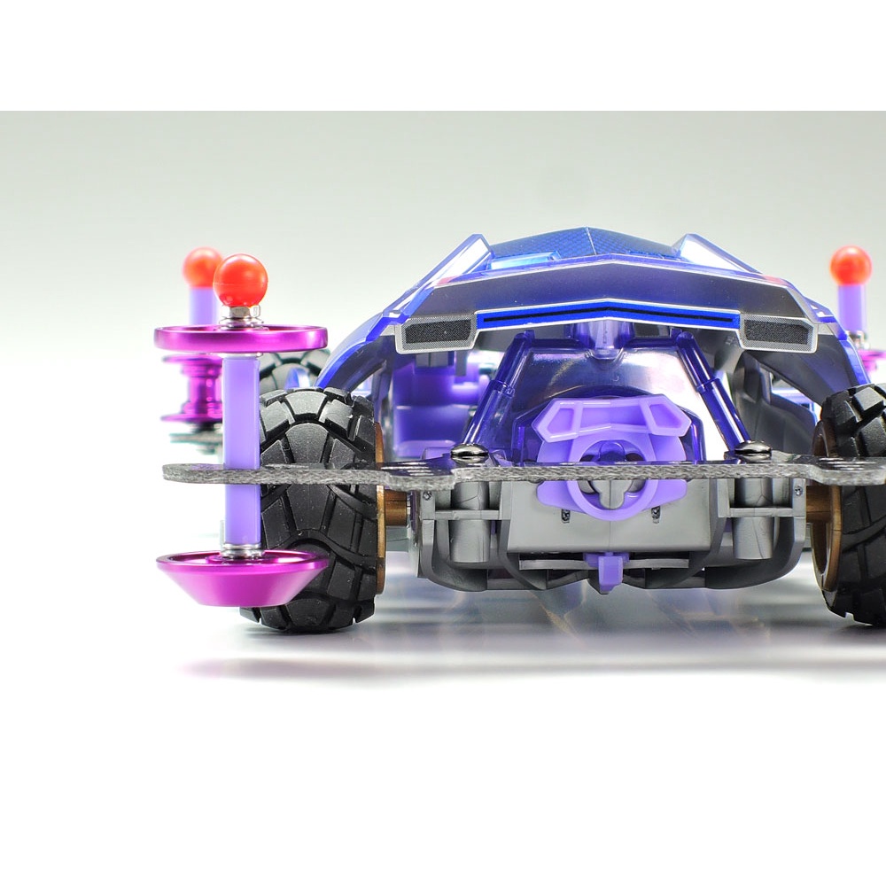 95541 Phụ kiện mô hình xe đua lắp ráp Mini 4WD HG 19mm TAPERED ALUMINUM BALL-RACE ROLLERS