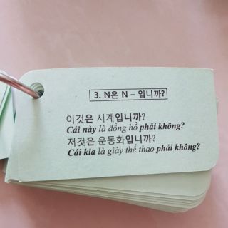 KatchUp Flashcard Tiếng Hàn Ngữ pháp và Từ vựng Sơ Cấp