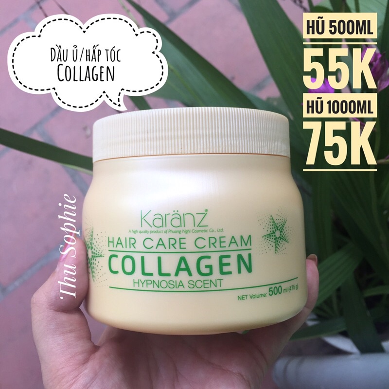 Hấp dầu (kem ủ tóc) Karanz Collagen Coconut – 500ml -  [HT504]