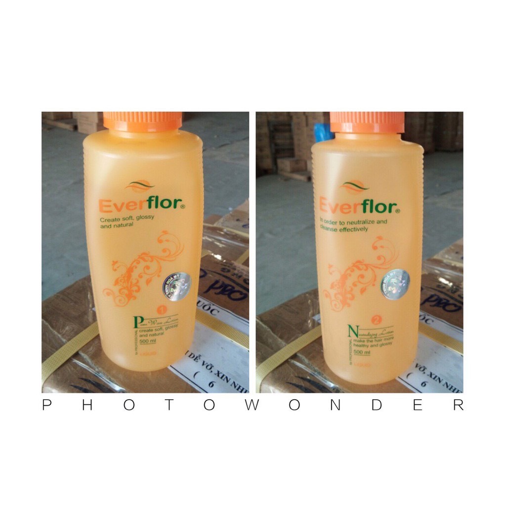 Uốn Lạnh Everflor  500ml x 2 số (1+2)