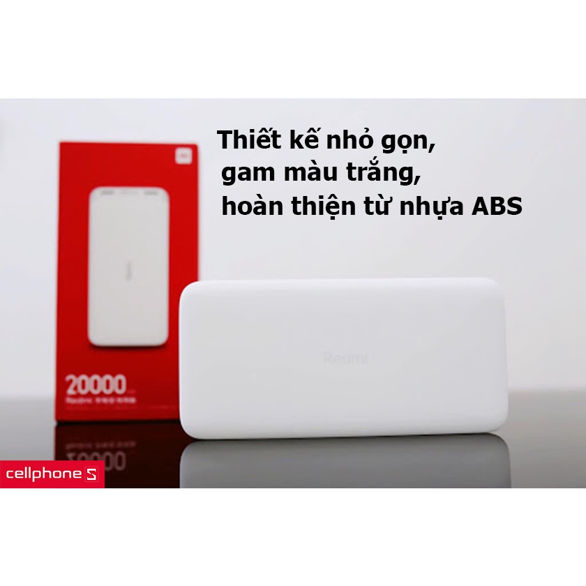 Sạc dự phòng Xiaomi Redmi 10000mAh - 20000mah PB100LZM cao cấp